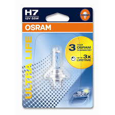OSRAM ULTRA LIFE H7 12V-55W