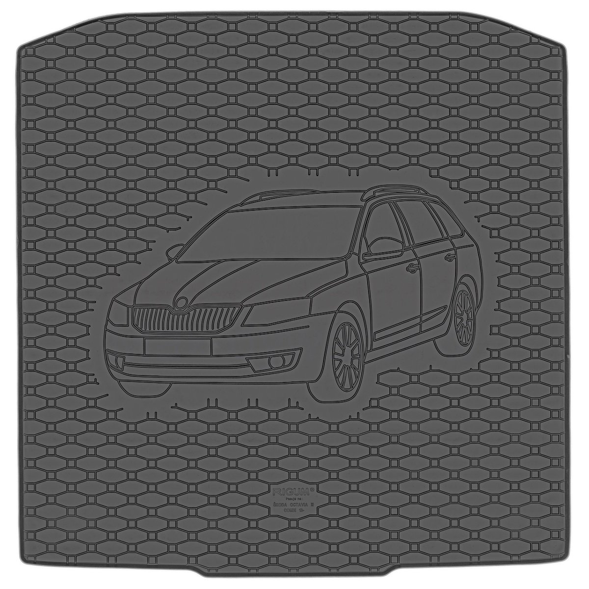 PODMETAĆ ZA GEPEK SILIKONSKI SA LOGOM(ŠKODA OCTAVIA III KARAVAN)